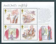 Roald Dahl - Mint Sheet of 4 Great Britain, 2012